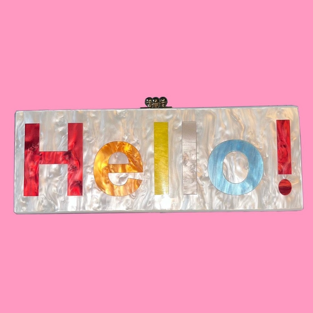 hello! circus by sam edelman clutch crossbody purse
